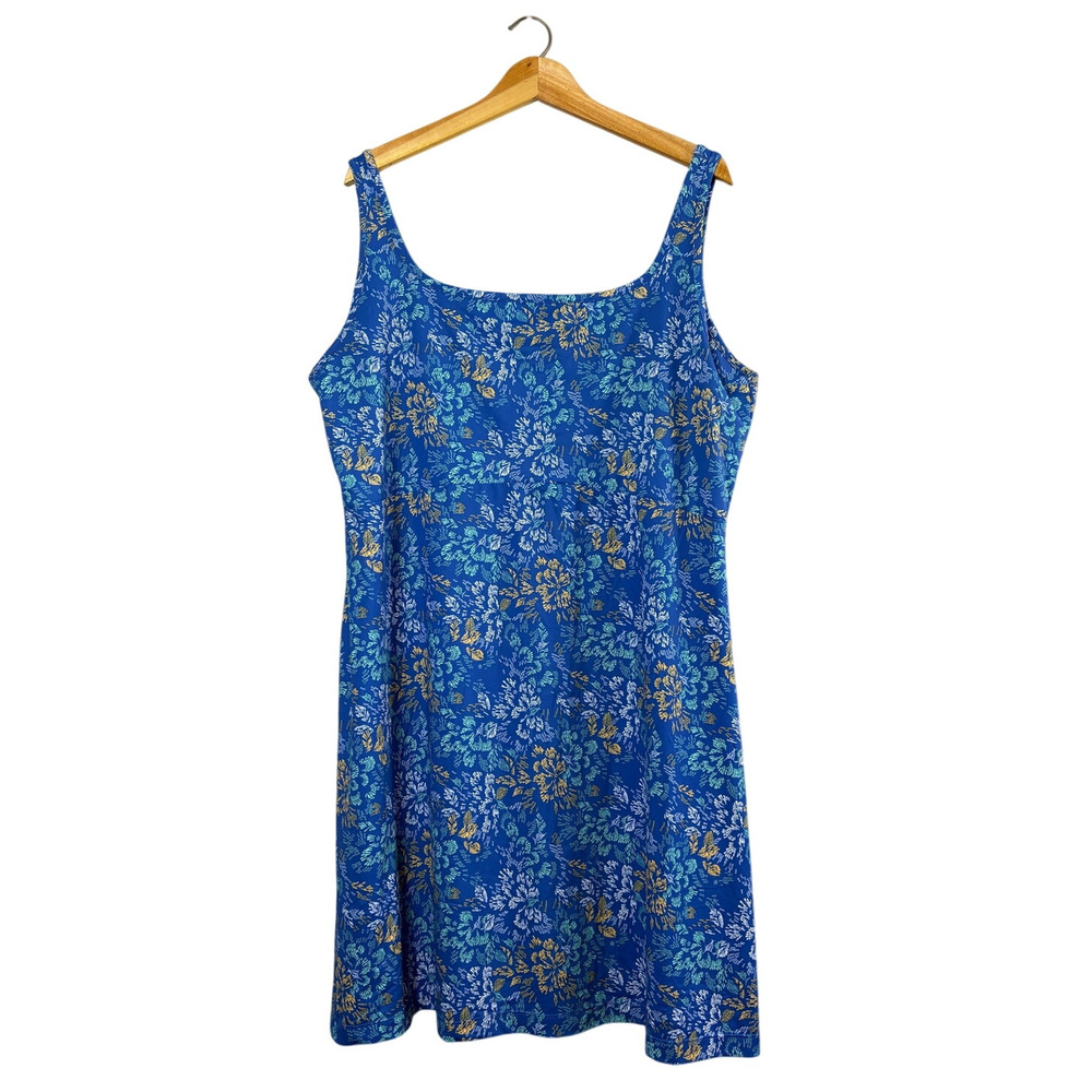 Women's Blue Columbia PFG Dress 2XL